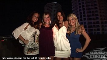 pretty florida girls getting ready to go clubbing and bar hopping for the night